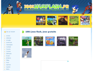 1001jeuxflash.fr screenshot