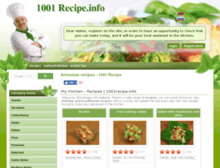 1001recipe.info screenshot