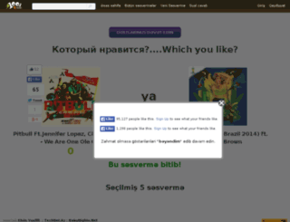 1001vote.net screenshot