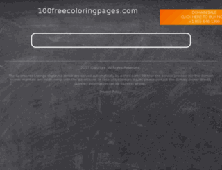 100freecoloringpages.com screenshot