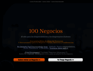 100negocios.com screenshot