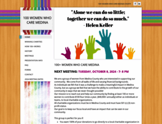 100womenwhocaremedina.com screenshot