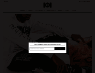 101apparel.com screenshot