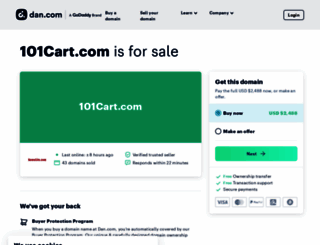 101cart.com screenshot