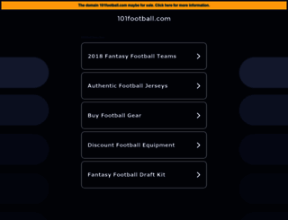 101football.com screenshot
