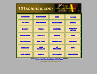 101science.com screenshot
