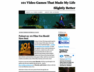 101videogames.wordpress.com screenshot