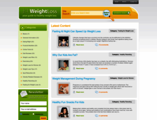 101weightloss.com screenshot