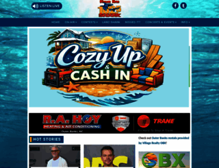 1025theshark.com screenshot