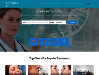 10clinics.com screenshot