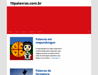 10palavras.com.br screenshot