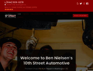 10thstreetautomotive.com screenshot