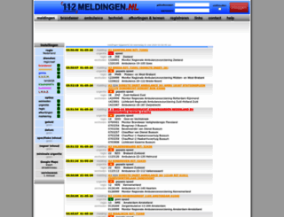 112meldingen.nl screenshot