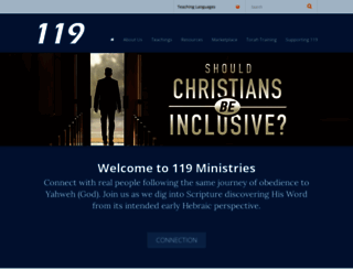 119ministries.com screenshot