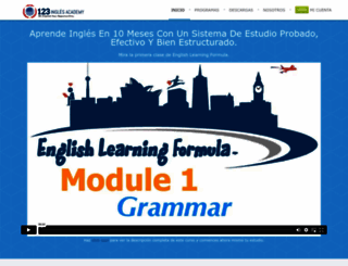 123-ingles.com screenshot
