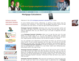 123-mortgage-payment-calculator.com screenshot
