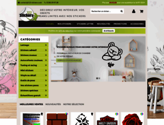 123-stickers.com screenshot