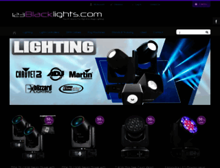 123blacklights.com screenshot