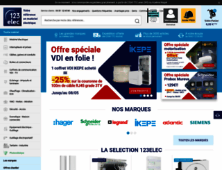 123elec.com screenshot