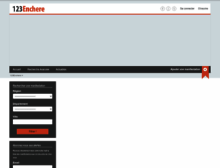 123enchere.com screenshot