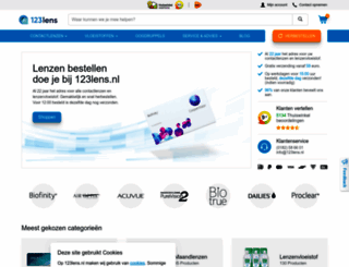 123lens.nl screenshot