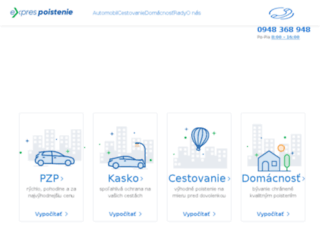 123poistenie.sk screenshot