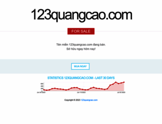 123quangcao.com screenshot