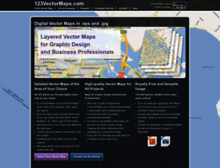 123vectormaps.com screenshot