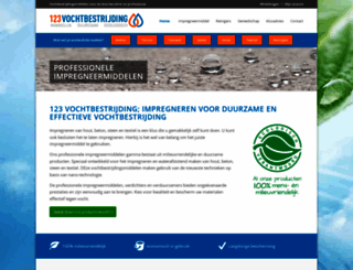 123vochtbestrijding.nl screenshot