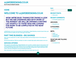 123webdesigns.co.uk screenshot