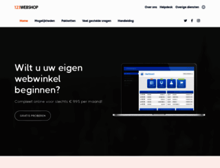 123webshop.nl screenshot