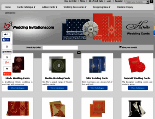 123weddinginvitations.com screenshot