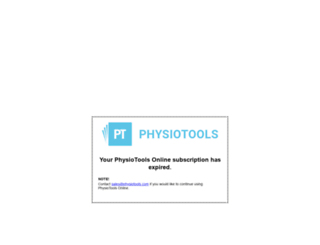 12917055.physiotoolsonline.com screenshot