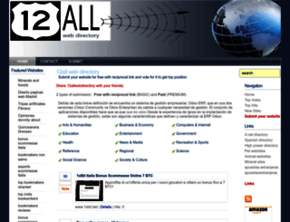 12allwebdirectory.com screenshot