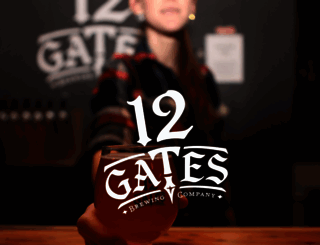 12gatesbrewing.com screenshot