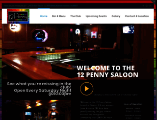 12pennysaloon.com screenshot