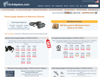 12vadapters.com screenshot