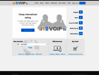 12voip.com screenshot