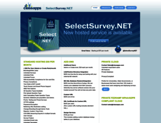 13.selectsurvey.net screenshot