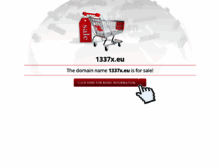 1337x.eu screenshot