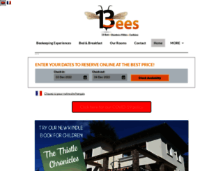 13bees.co.uk screenshot