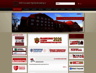 13lo.szczecin.pl screenshot