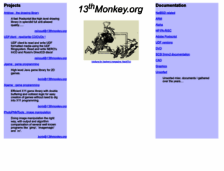13thmonkey.org screenshot