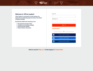 15five.influitive.com screenshot