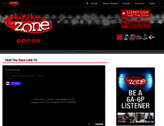 1620thezone.com screenshot