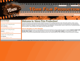 16mmfilmproduction.com screenshot