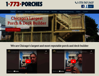 1773porches.com screenshot