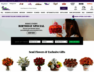 1800-flowers.com screenshot
