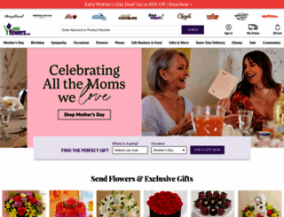1800flowers.com screenshot