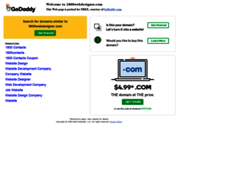 1800webdesigner.com screenshot